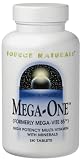 Mega-One Multiple - No Iron 180 Tabs ( High Potency - Formerly Mega-Vite 85 ) By Source Naturals