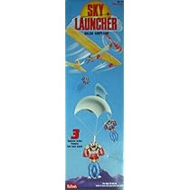 Sky Launcher With Parachuter Balsa Model Airplane Guillows
