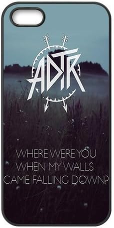 Snap-on TPU Rubber Coated Case Compatible with iPhone 5 / 6 plus 5.5 Covers [ADTR A Day To Remember] by heywan