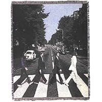 The Beatles Abbey Road Woven Throw Blanket