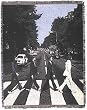 The Beatles Abbey Road Woven Throw Blanket
