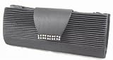Evening Bag Black ribbed with Diamante