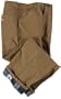Dickies 59-658 Relaxed Fit Flannel Lined Duck Carpenter Jean Rinsed Brown Duck 38W x 34L