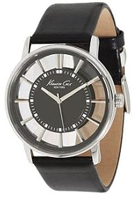 Kenneth Cole #KC1793 Men's Transparent Analog Quartz Watch