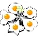 Magik 5 Pcs Fried Egg Non Stick Stainless Steel Pancake Ring Mold Cooking Kitchen Tools
