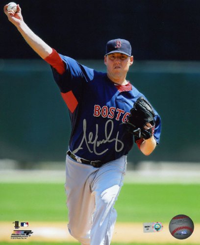 John Lackey Boston Red Sox Autographed 8x10 Photograph