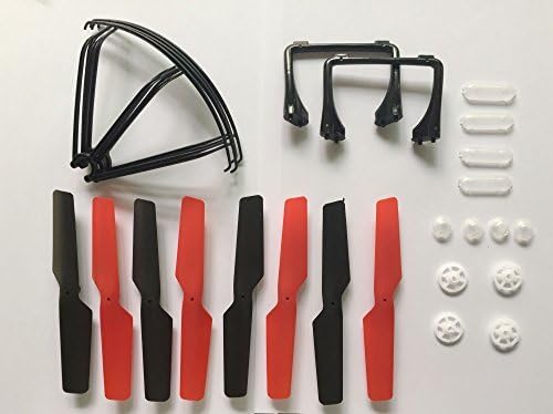 WLtoys Crash Parts Main Rotor Blades Propellers Protectors Landing Skid Main Gears LED Cover for Wltoys V686 V686g V686k Quadcopter