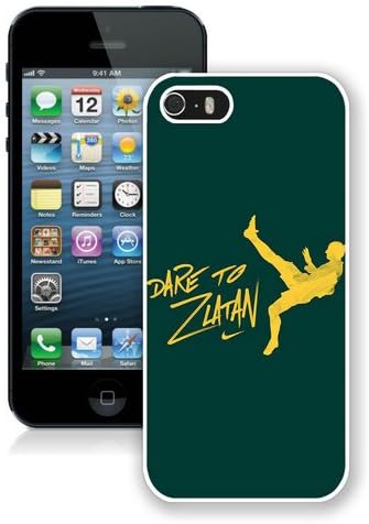 Dare To Zlatan Green White iPhone 5S Cover Case,Beautiful Case