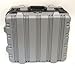 Super-Size Tool Case with Wheels and Telescoping Handle Color: Gray