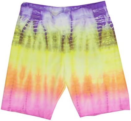 Tie Dye Beach Little Girls Bikeshort Purple Top 5/6