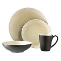 ZaZen Crackle 16-pc. Dinnerware Set - Cream