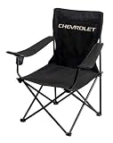 Buy On The Edge Marketing OTE-810025 Chevrolet Black Folding Chair