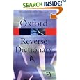 The Oxford Reverse Dictionary by  David Edmonds