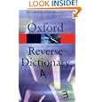 The Oxford Reverse Dictionary by David Edmonds