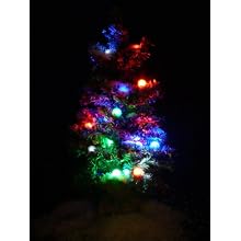 Fortune Products FB-1PP Fairy Berries Magical LED Light, 3/4" Diameter, Purple (Case of 10)