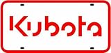 KUBOTA LICENSE PLATE sign * boat car plane