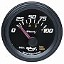 Equus 7244 Oil Pressure Gauge   Black