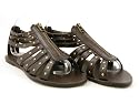 New Womens Brown Flat Gladiator Ladies Sandal Size 3-8