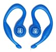 Duke University SportClip Earphones with Wind Up Storage Case for MP3, CD, DVD Players, Blue