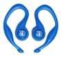 Duke University SportClip Earphones with Wind Up Storage Case for MP3, CD, DVD Players, Blue