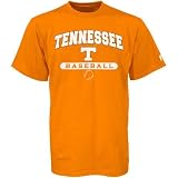 Russell Tennessee Volunteers Orange Baseball T-shirt