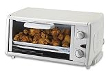 BLACK & DECKER 4 SLICE TOASTER OVEN - WHITE