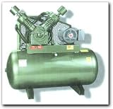 Amflo - Air Compressor, 25.0 HP, Electric, 200 gal. horizontal, Commercial, 3 phase (ATCC-32500-HBT)