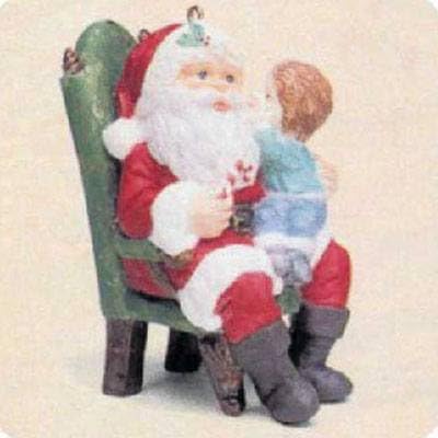Secrets For Santa 1991 Hallmark Ornament QXC4797