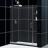 Mirage Frameless Sliding Shower Door Configuration: Left