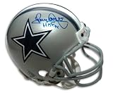 Tony Dorsett Signed Cowboys Mini Helmet w/HOF 94