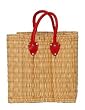 Moroccan Straw Summer Beach / Shopper / Tote Bag