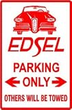EDSEL PARKING classic NEW antique car sign