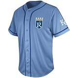 Kansas City Royals Coastal Blue Cooperstown Tradition Jersey