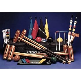 Click here to buy London Green 6 Player Croquet Set.