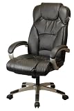 New luxury High Back PU Leather Office Chair Black MO12