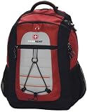 Swiss Gear Delemont Illuminated Daypack (Red/Grey/Black)