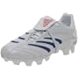 adidas Women's +P ABSOLUTE TRX FG Soccer Cleat,White/True Blue,10.5 M