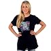 DC Shoes Damen T- Shirt Intergalactic, black, L, D063200163