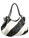Oversized Striped Satchel - Free Shipping