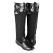 Baby Phat Tia Black knee-high