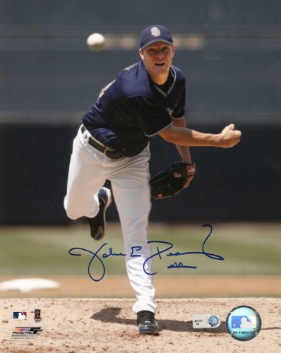 Jake Peavy Autographed Photograph, 8 x 10