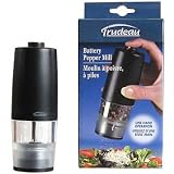 Trudeau Battery Operated Mill, 6 Black