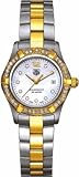 TAG Heuer Women's WAF1450.BB0814 Aquaracer Diamond Accented 18kt Two-Tone Watch