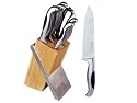 BergHOFF - 1307053 - Coutellerie - Bloc Couteaux 7 pcs manche inox & bakélite
