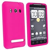TsirTech Durable Soft Rubber Silicone Skin Cover Case - Hot Pink for Sprint ....
