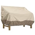 Veranda Patio Bench Cover, Pebble, Fits Bench Seats up to 50