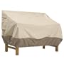 Veranda Patio Bench Cover, Pebble, Fits Bench Seats up to 50" Wide