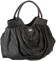 Maanii bag 853460, Damen Henkeltasche, schwarz, (black), 50x15x41