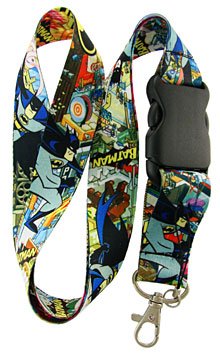  Batman Comics Detachable Keychain Lanyard