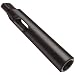 Union Butterfield 411 Morse Taper Adapter, MT#2 Spindle to MT#1 Arbor, 3 1/2" O'all Length, Black Oxide Finish